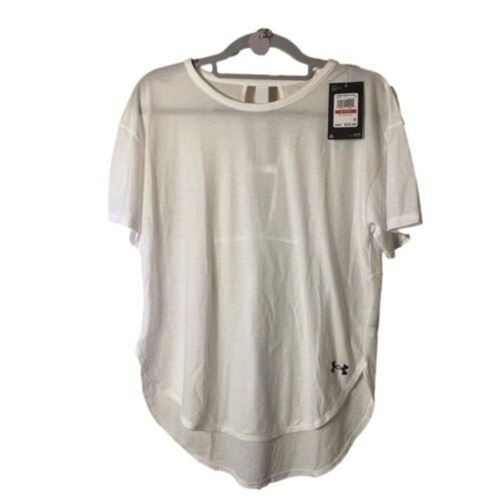 🔥 NWT Under Armour Heat Gear Loose Fit Top | Size XS (Loose Fit) | Lightweight
